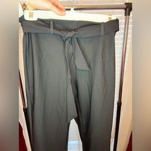 Brand new never worn! Adorable black tie waist slacks! Superrr soft!